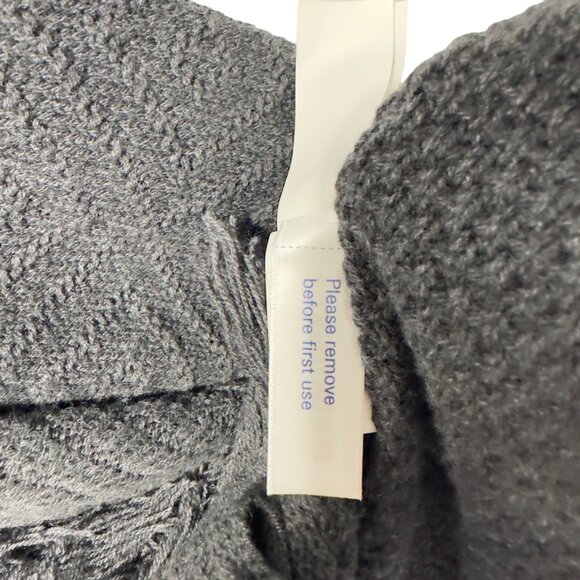 Lucky Brand Fringe Woven Knit Duster Sweater Cardigan Jacket - Picture 10 of 10